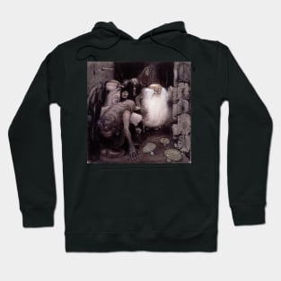 Troll Messengers - John Bauer Hoodie